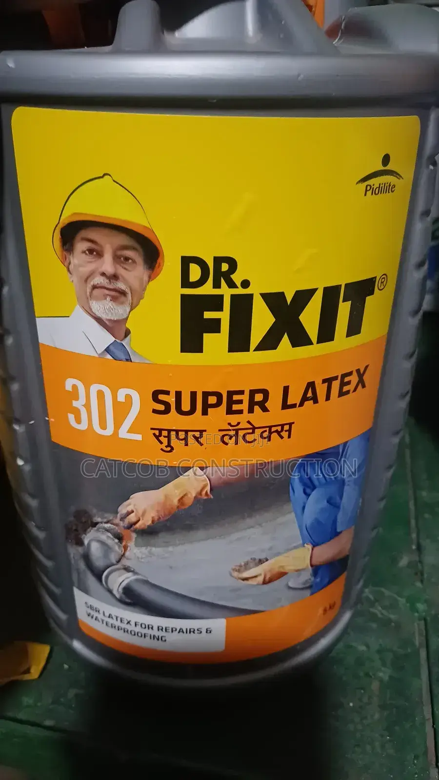 Dr. Fixit 302 Superlatex–Waterproof Bonding Agent Cement Modifier