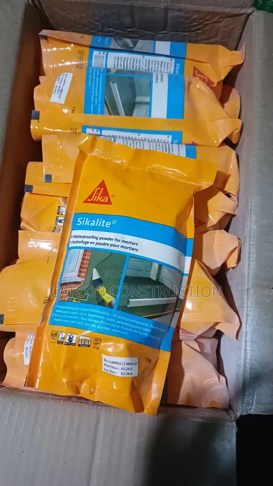 Sikalite Waterproofing Additive for Concrete Mortar