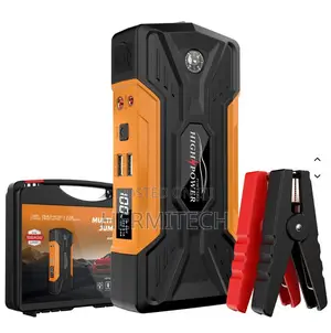 12v Portable Car Jump Starter Power Bank Boost Battery