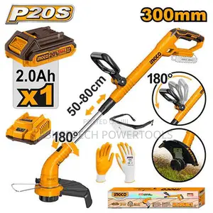 Ingco Cgtli20301 Cordless Grass Trimmer 20v