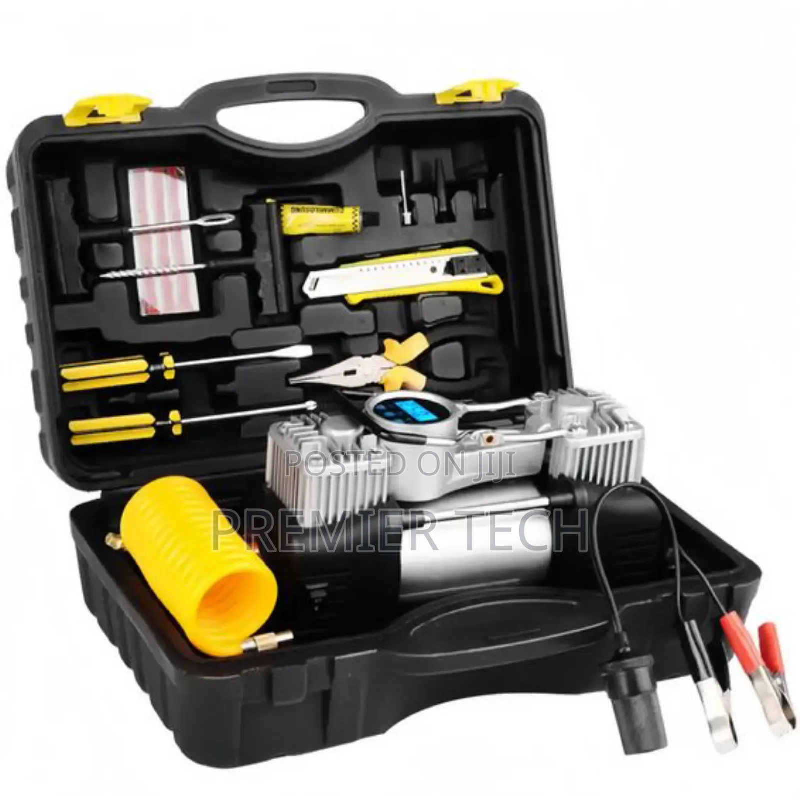 Air Compressor With Tools