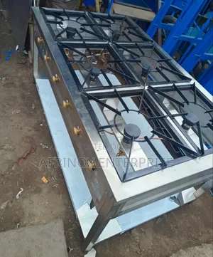 6 Burner Gas Stove Cooker, High Pressure Cooker for Commercial Hotels