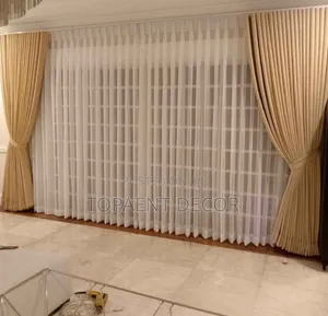 Beige Perfect Darkness Window And Door Curtains