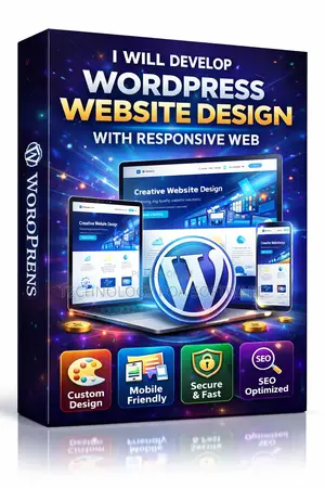 I Will Develop Wordpress Website Design With Responsive Web
