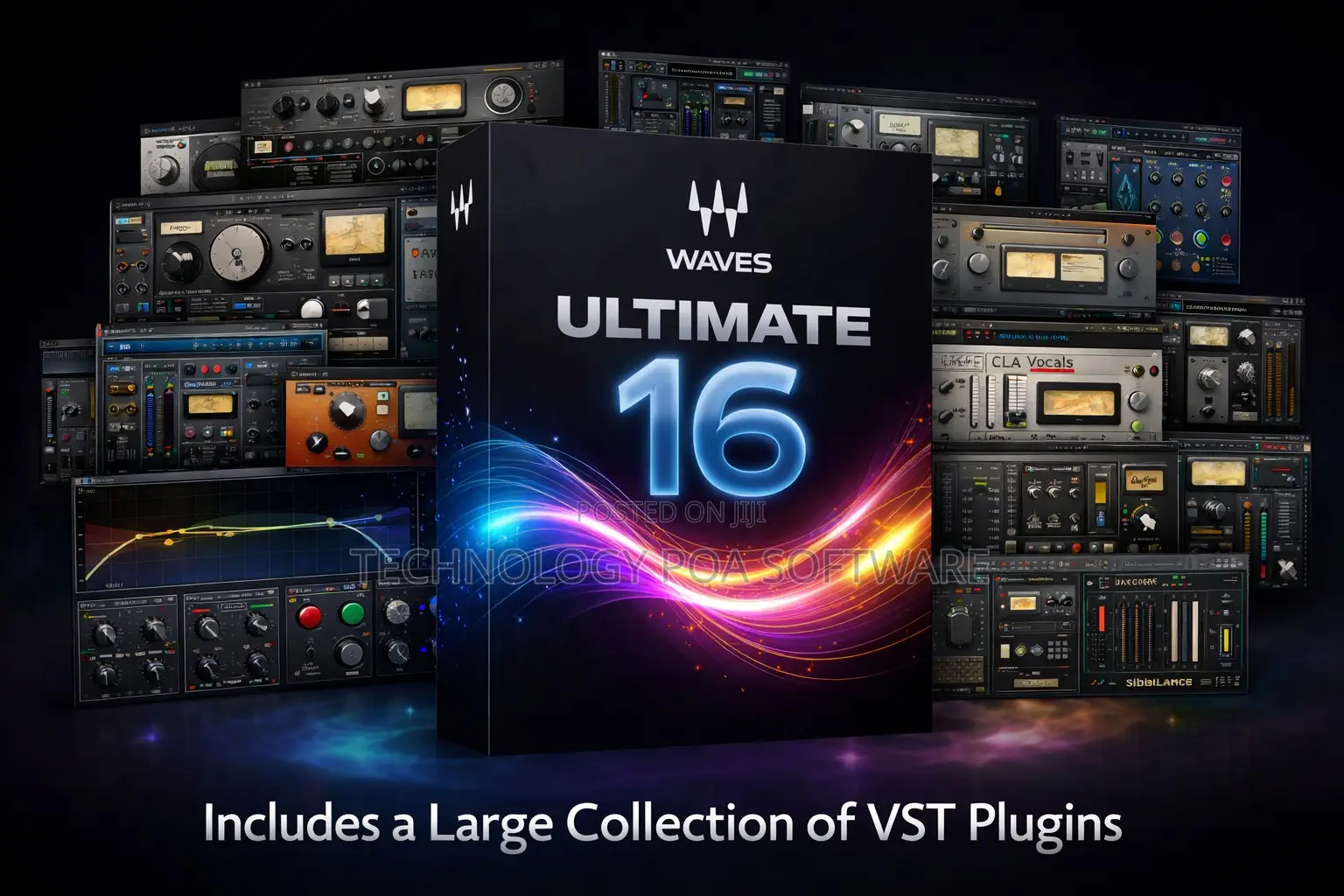 Waves Ultimate 16 Includes a Large Collection of VST Plugins.