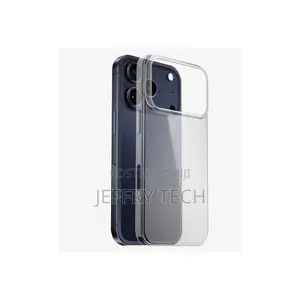 Transparent Silicone Case for iPhone 17 Pro Max Protective Cover Pouch