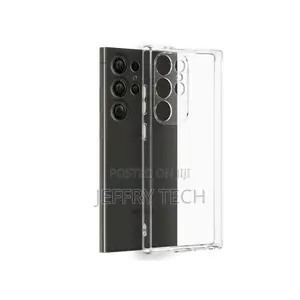 Transparent Silicone Case for Samsung Galaxy S25 Ultra Pouch Cover