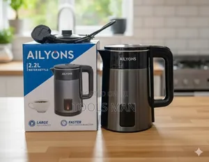 Ailyons 2.2l Large Capacity Stainless Steel Electric Water Kettle