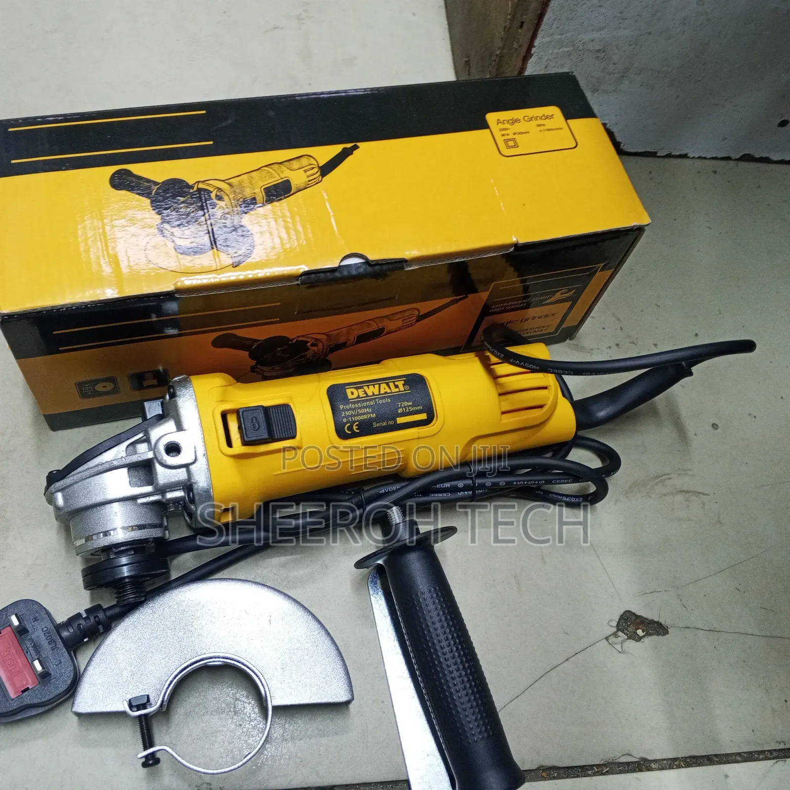 4" Dewalt Angle Grinder