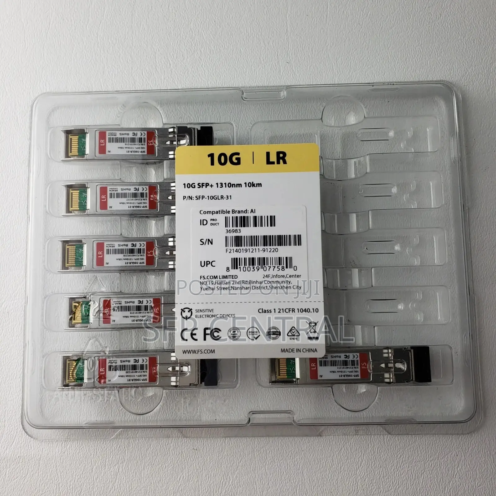 Fs 10g Sfp+ Lr Transceiver Modules