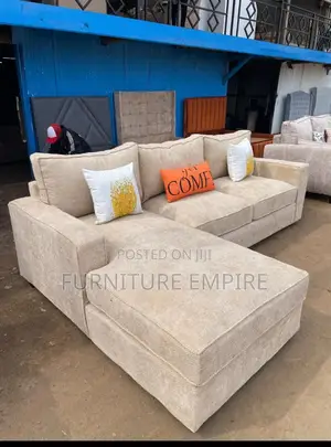 Spacious 6 Seater L Sofa