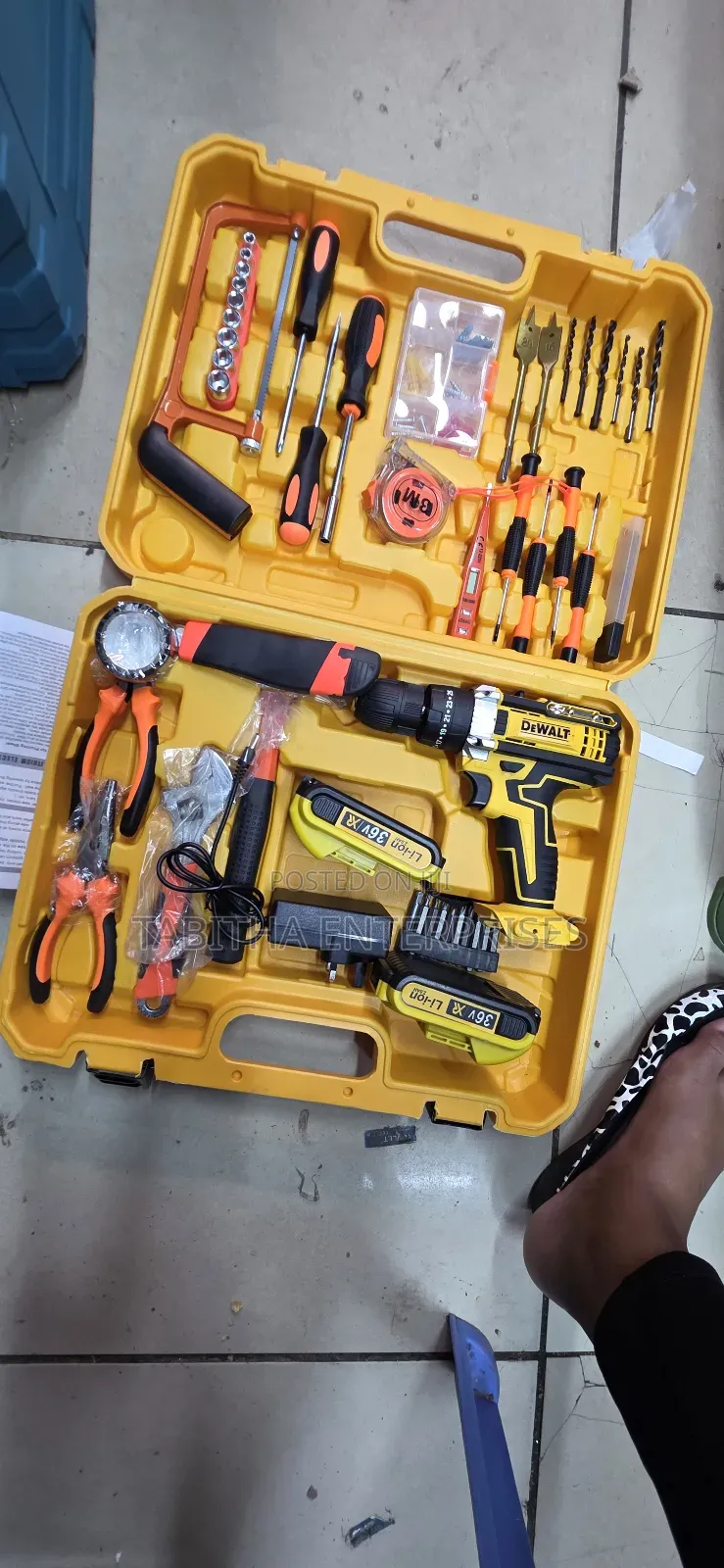 Dewalt Cordless Drill 36vts/