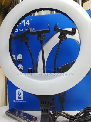 Professional 14 Inch Ring Light For Video, Makeup & Photos