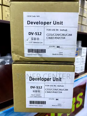 Bizhub C364e Dv 512 Yield Upto 600,000 Pages