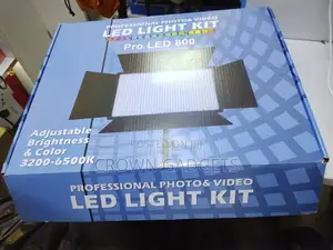 Professional Led 800 Photography Video Light Kit