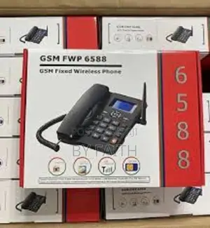 Discounted GSM Deskphone 6588 Fixed Wireless Phone Support Qua-Band