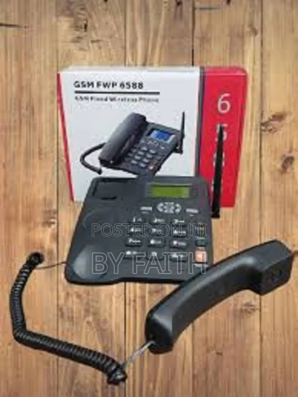 Dual Sim User Friendly GSM Fixed Wireless Desk Phone