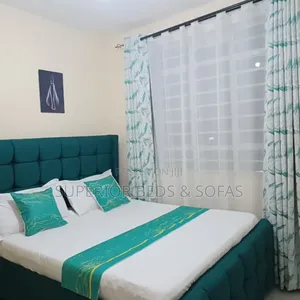 Modern 5 by 6 Upholstered Bed