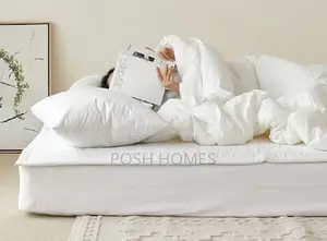 Quality Cotton White Cotton Duvet Set