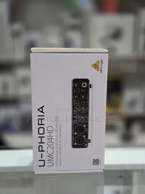 Behringer Umc204hd Audiophile 2x4, 24-bit Khz Usb Audio/Midi Interface
