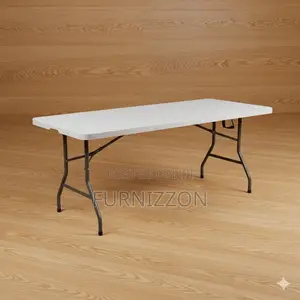 Heavy Duty 1.5m Plastic Rectangular Foldable Table