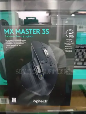 Logitech Mx Master 3s Wireless Mouse (Graphite)