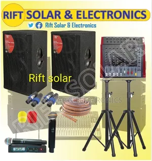 6 Channels Full Sound System Outdoor - Indoor