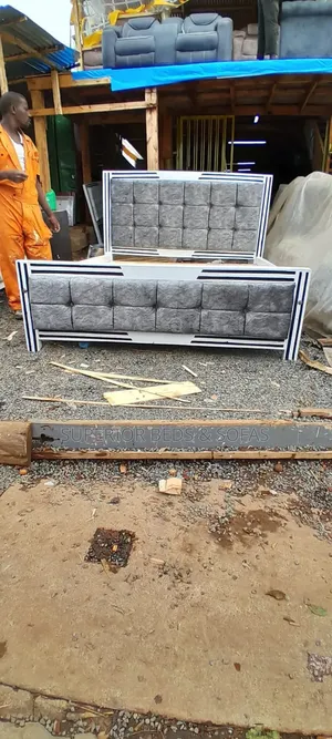 Modern Upholstered Bed Size 5 by 6.