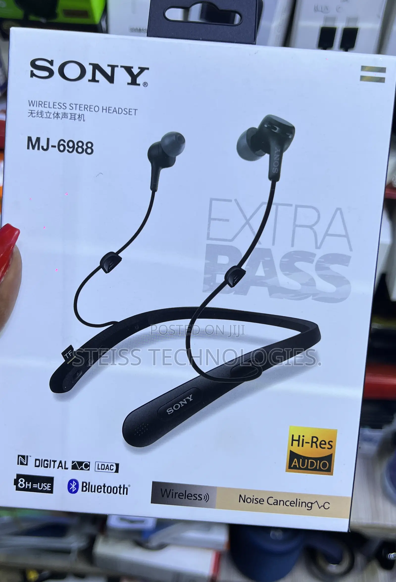 Sony Wireless Neckband Mj 6988