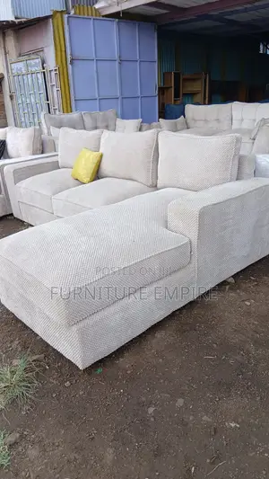 Exellent 6 Seater L Sofa