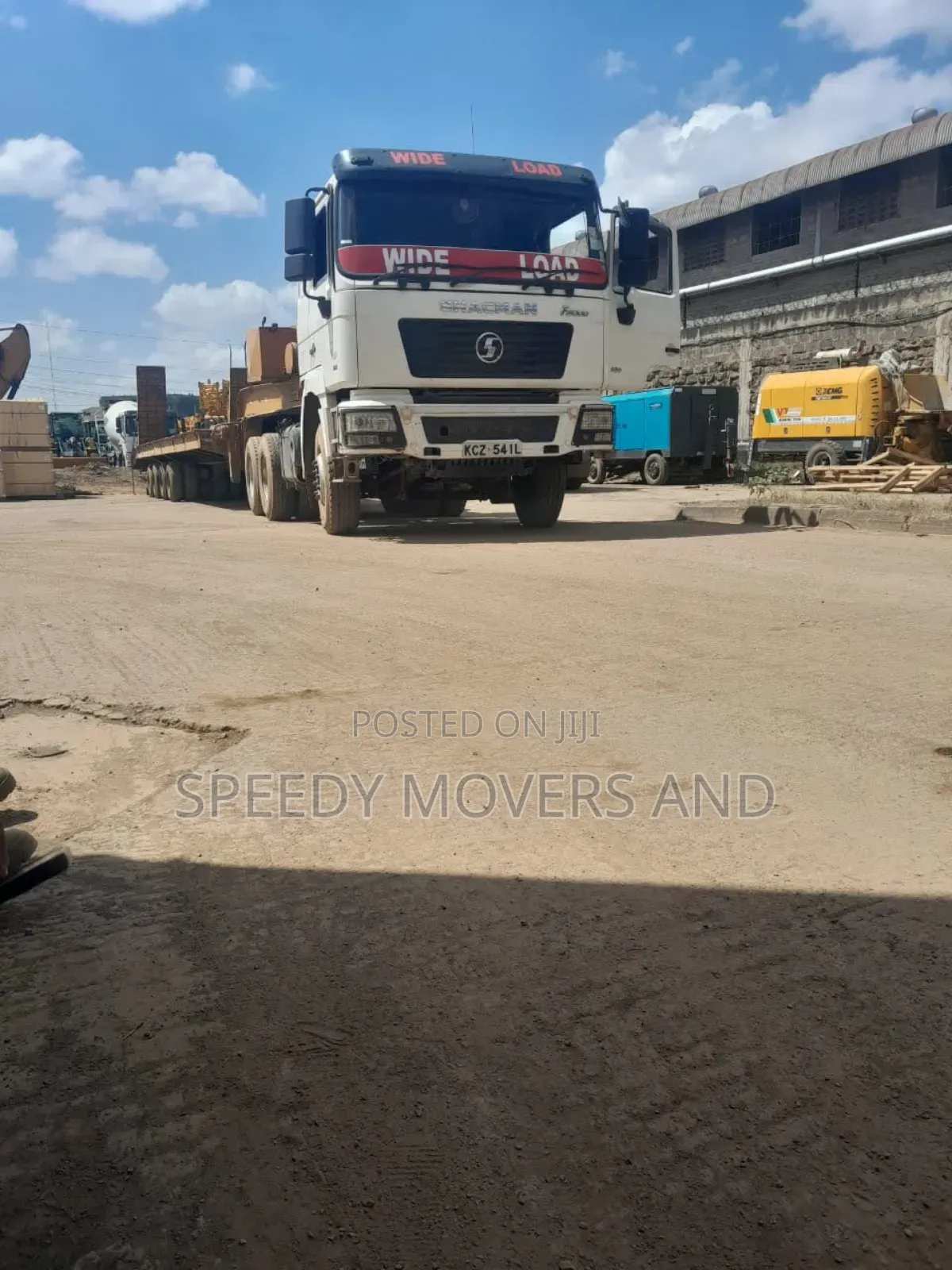 Trailers Hauling Containerised Body. Nairobi/Bamburi