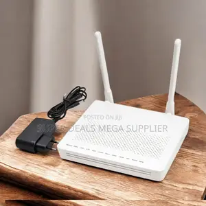 Xpon Gpon Onu Fiber Router With Dual Antenna Design