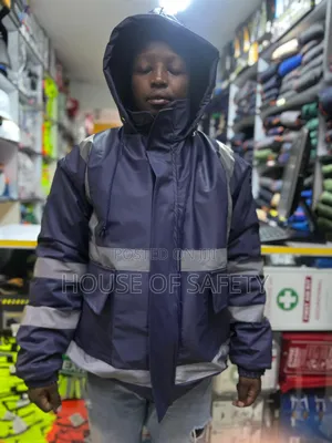 Rider Jacket With Cords at the Waist