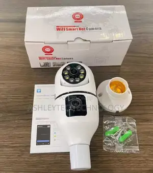 PTZ V380 Pro, Baby Monitor CCTV Dual Lens Screen 1080p Wifi Bulb Cam