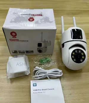 Bestwall Mounted 360 Bulb Wifi Dual Lens Camera Bulb Color Night Visio