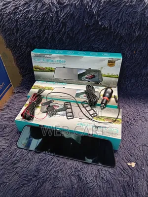 Full Hd 1080p Dual Lens Rearview Mirror Car Dash Camera DVR