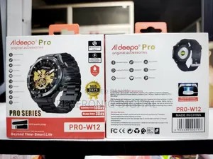 *Aldeepo Pro Series -W12 Smart Watch