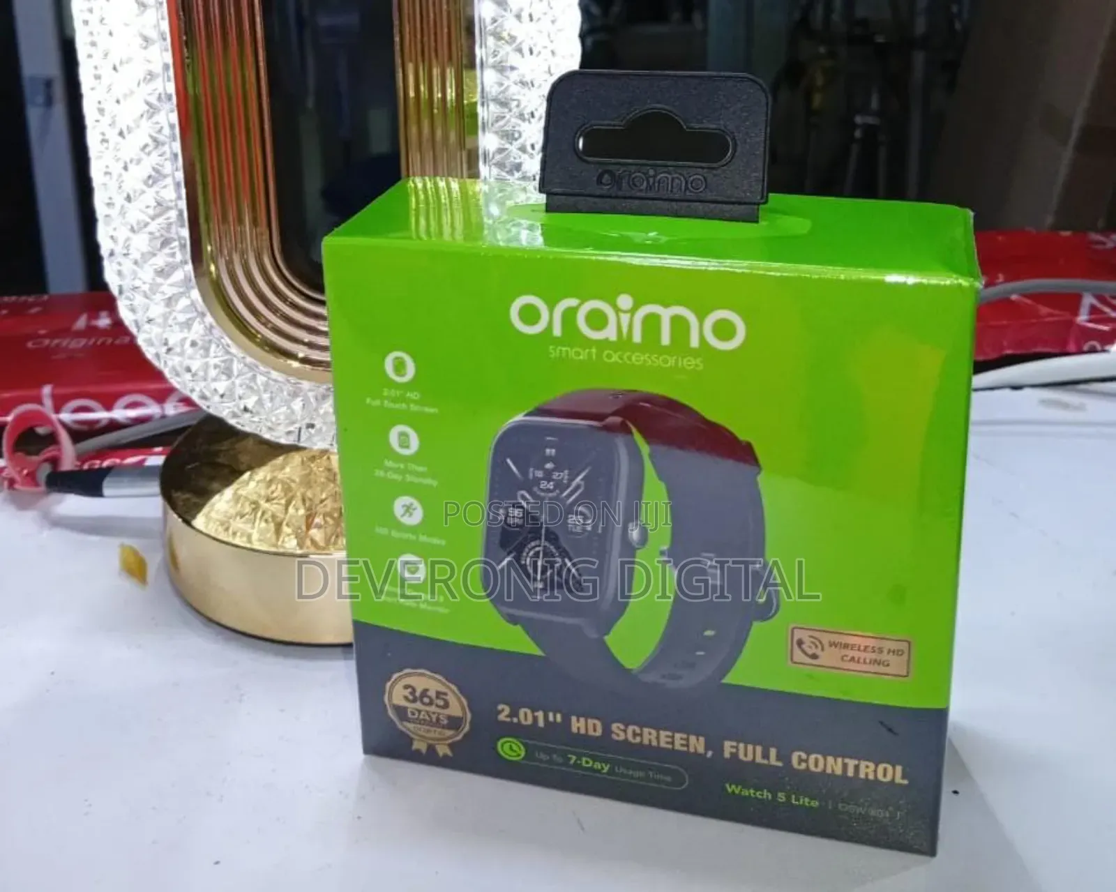*Oraimo 5 Lite Smart Watch