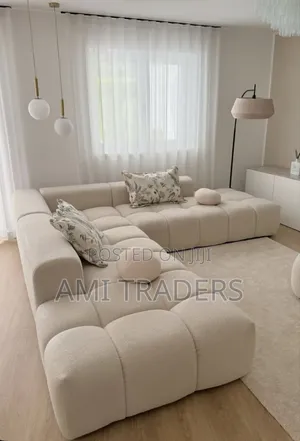Spring Cushions L Seat Sofa