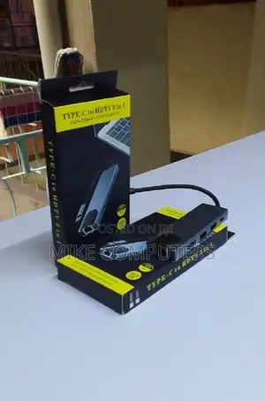 5-in-1 Usb-C to HDTV Dock - Simple Hub for Streaming Media