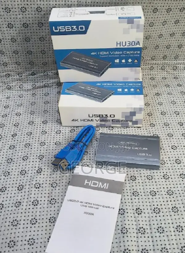 Usb Version 3.0 Plug and Play Hdmi Video Capture Card