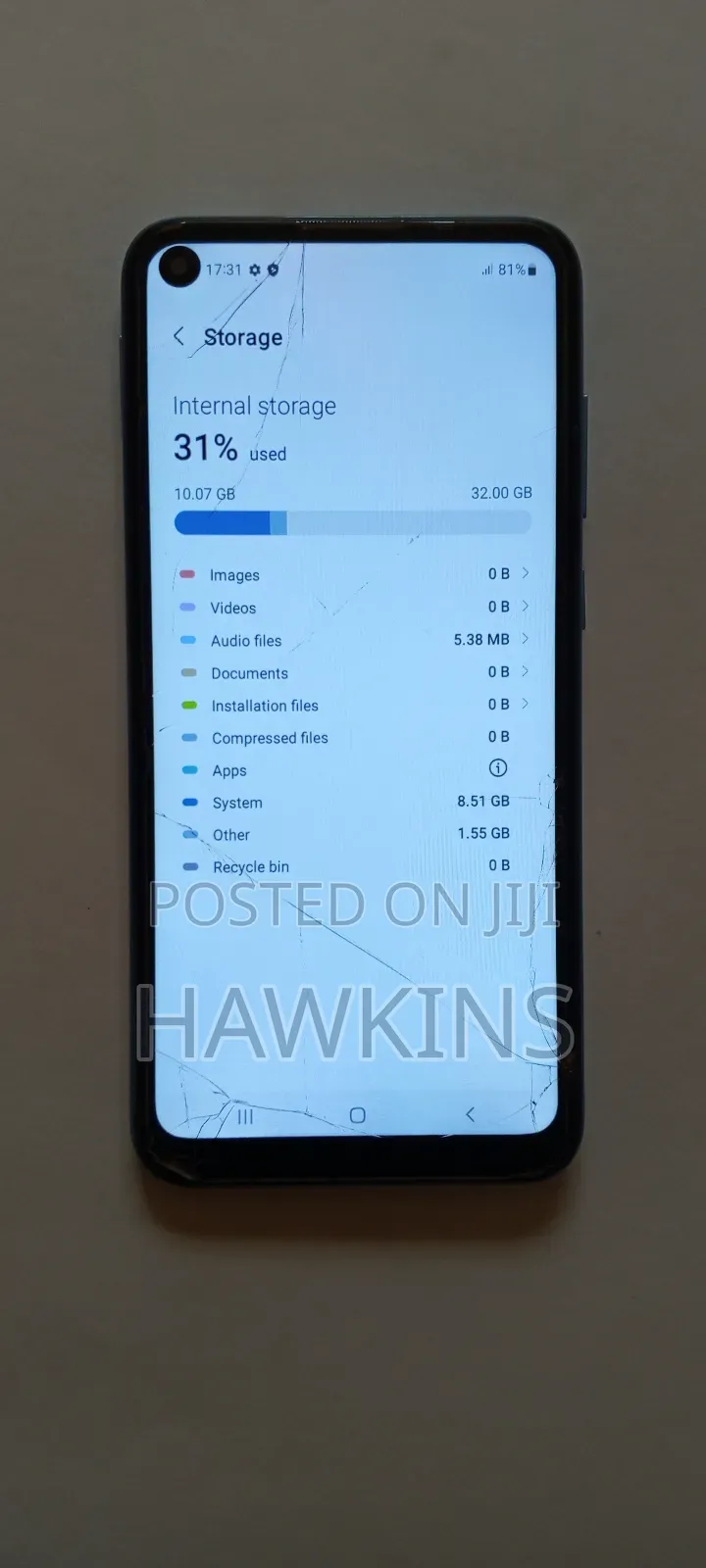 Samsung Galaxy A11 32 GB Blue