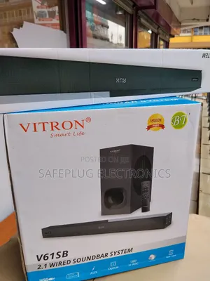Vitron V61sb 2.1 Soundbar W/ 100w Subwoofer - Thunderous Bass |
