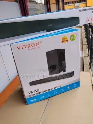 Vitron V61sb 2.1 Soundbar - Works During Blackouts | Sub Included"