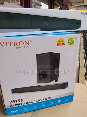 Vitron Kenya Original: V61sb 2.1 Soundbar + Sub | 1-Year Warranty |