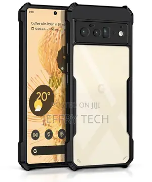 Shock Proof Clear Protective Back Case for Google Pixel 6