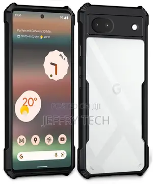 Poly Carbonate + Tpu Shock Proof Clear Back Case for Google Pixel 6a