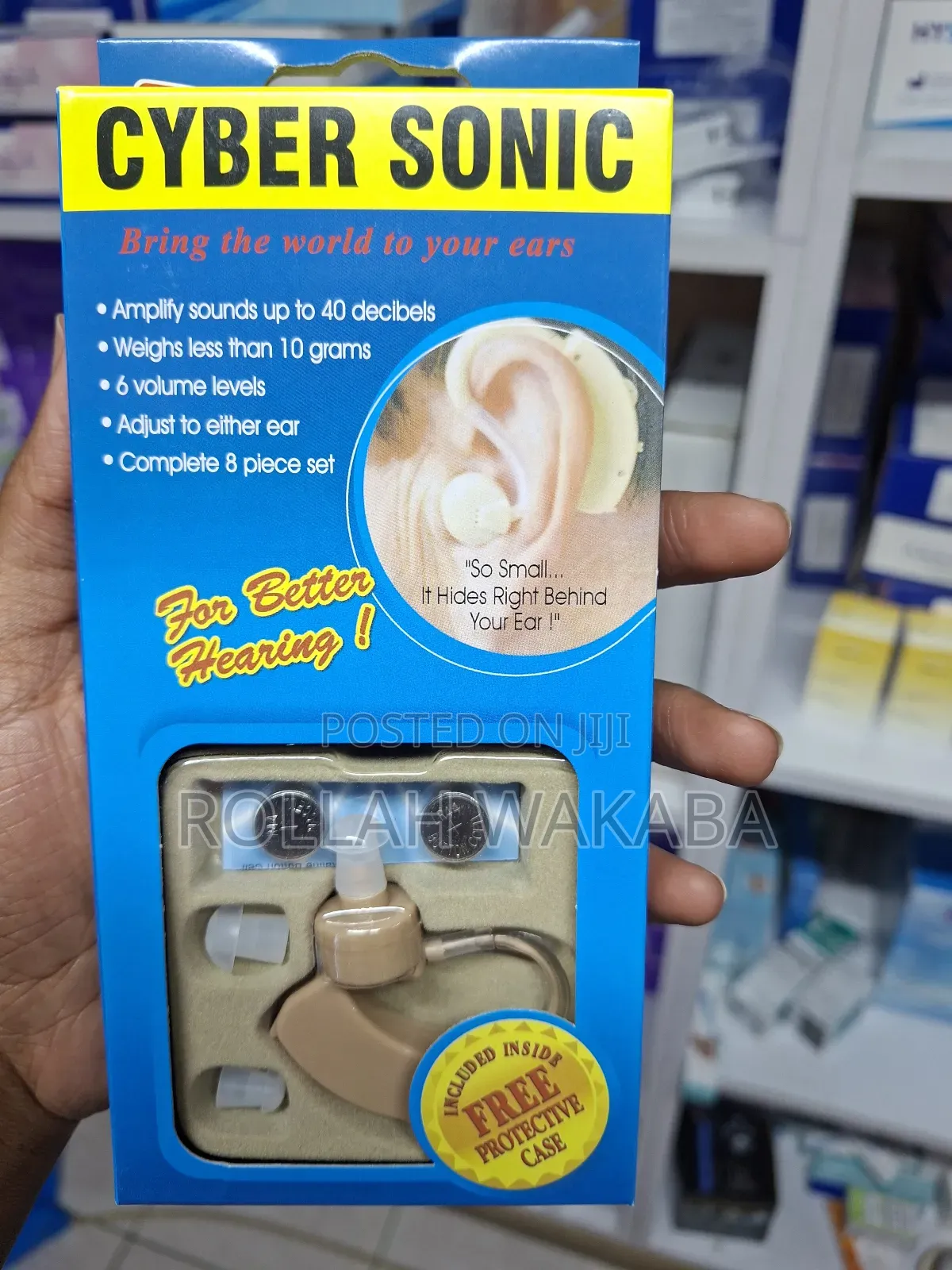 Hearing Aid With Case