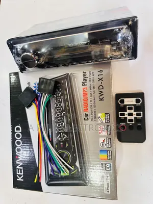 Kenwood Car Radio X17 – Strong Sound Output