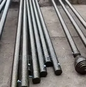 Jua Kali Curtain Rods Powder Coated Rods Environmental Friendly